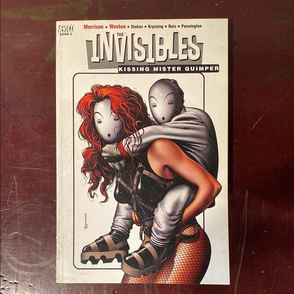 The Invisibles Comic Book - Kissing Mister Quimper